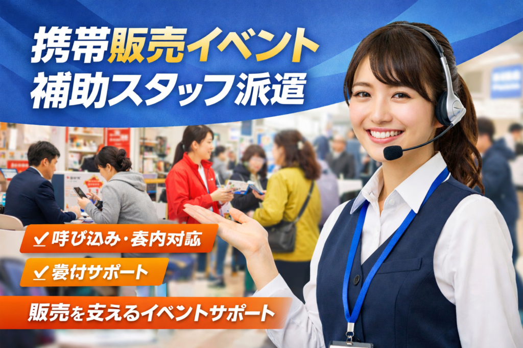 携帯イベント補助事業